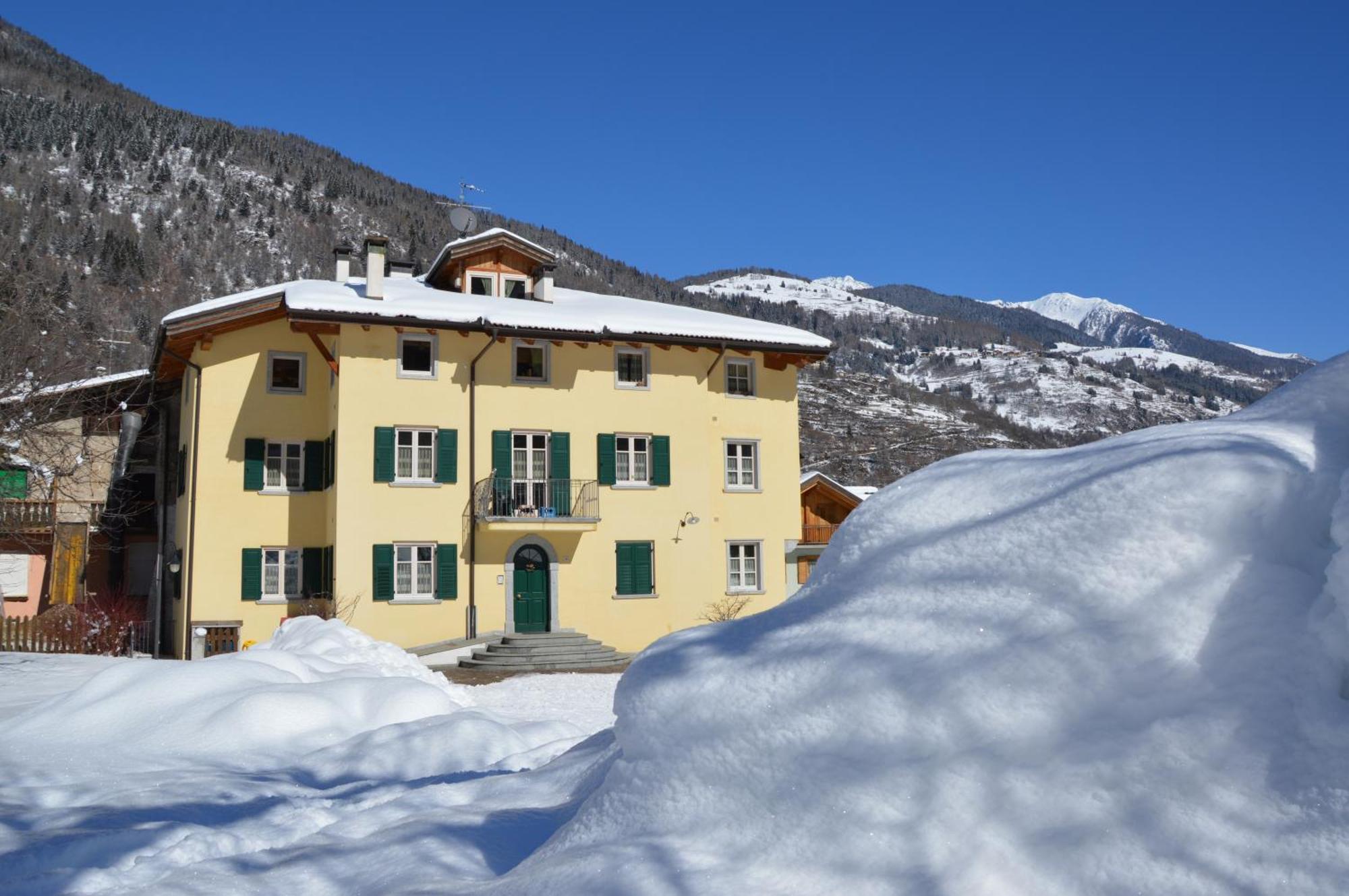 Casa Tomaselli Aparthotel Pellizzano Eksteriør bilde
